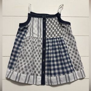 Pilcro Patch Work Tank Top